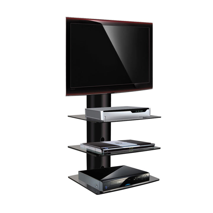 Hármas polc DVD / tuner / konzolhoz D-51 Art Méretek: 735 x 355 x 445 mm