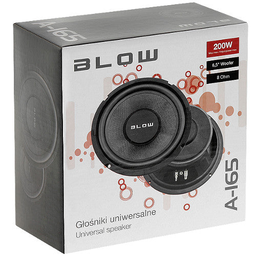 A-165 200W 8Ohm 6.5" Blow 200W 8Ohm 6.5" Blow