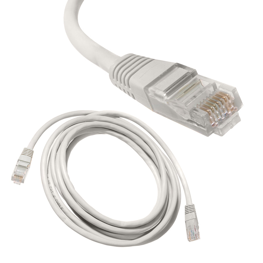LAN PRO HÁLÓZATI KÁBEL. ETHERNET RJ45 UTP CAT6 3M Maclean MCTV-660 szürke színben