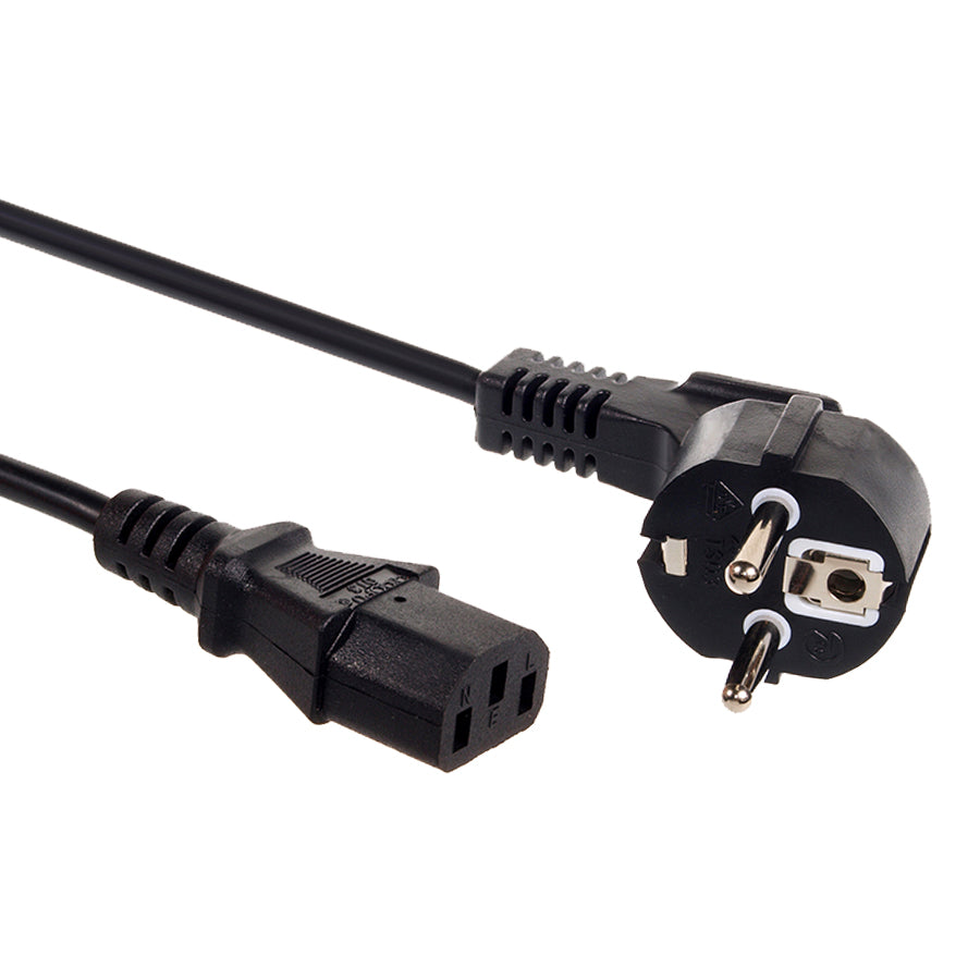 Tápkábel 3pin EU dugóhossz 3m Maclean MCTV-692
