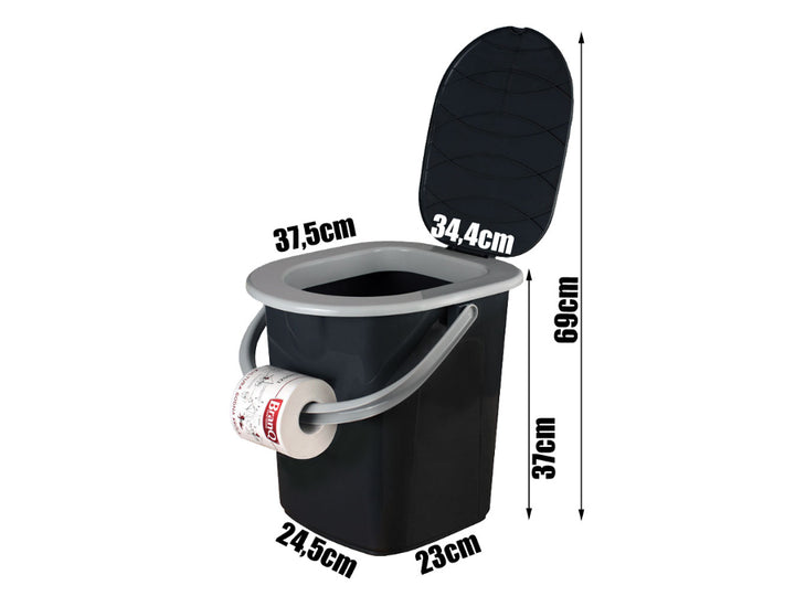 Branq 22 literes utazó WC vödör BQWT0608