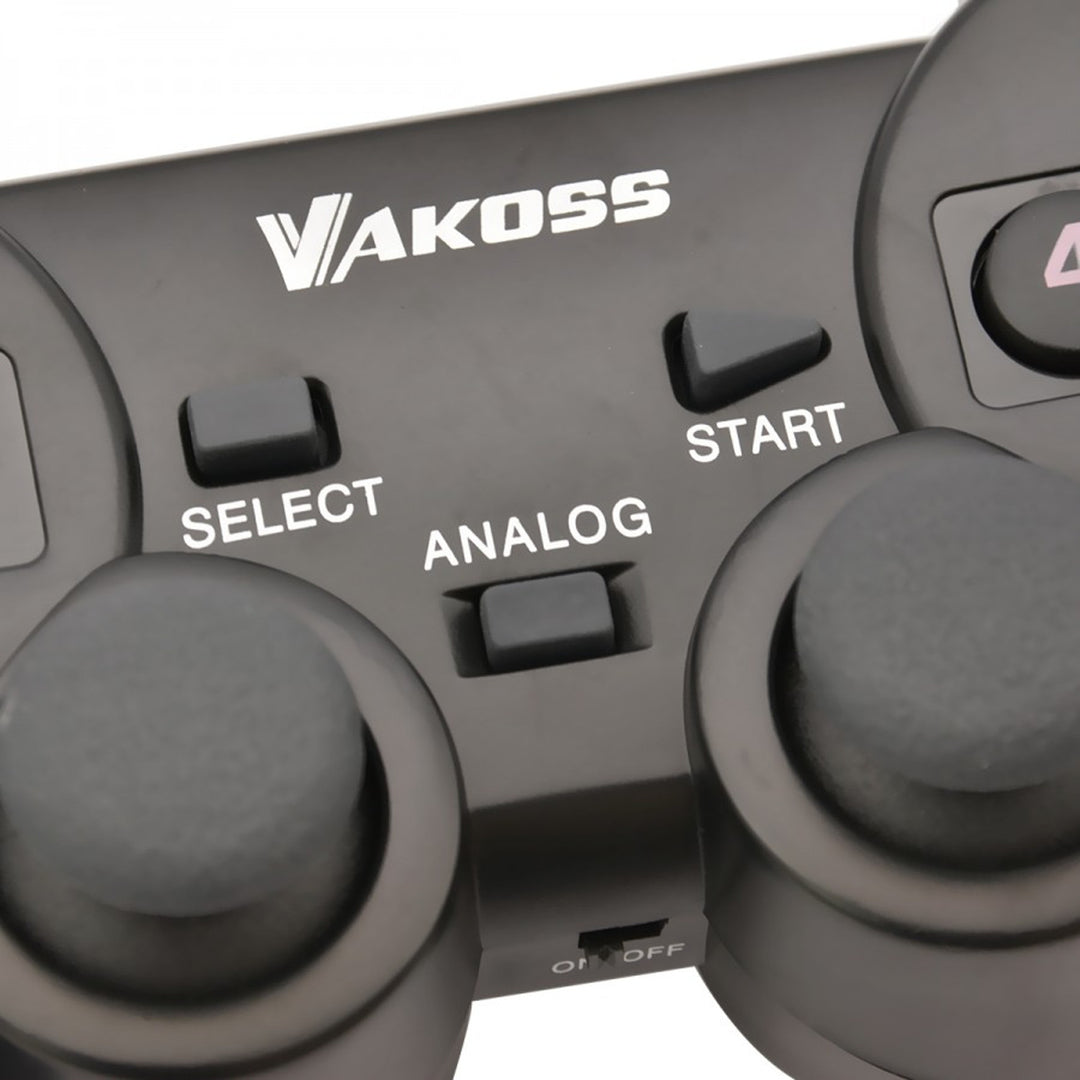 Vakoss GP-3925BK USB vezeték nélküli gamepad pad vibráció