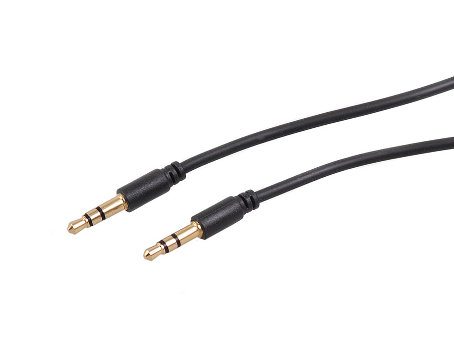 3,5 mm jack-to-jack csatlakozó 1,5 m fekete Maclean MCTV-815