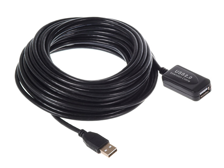 USB 2.0 bővítő kábel aktív 10 m Maclean MCTV-757