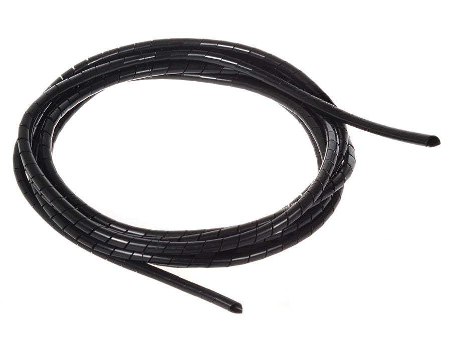 Fedél maszk Maclean MCTV-684 B (5 * 6 mm) 3 m kábel fekete spirál