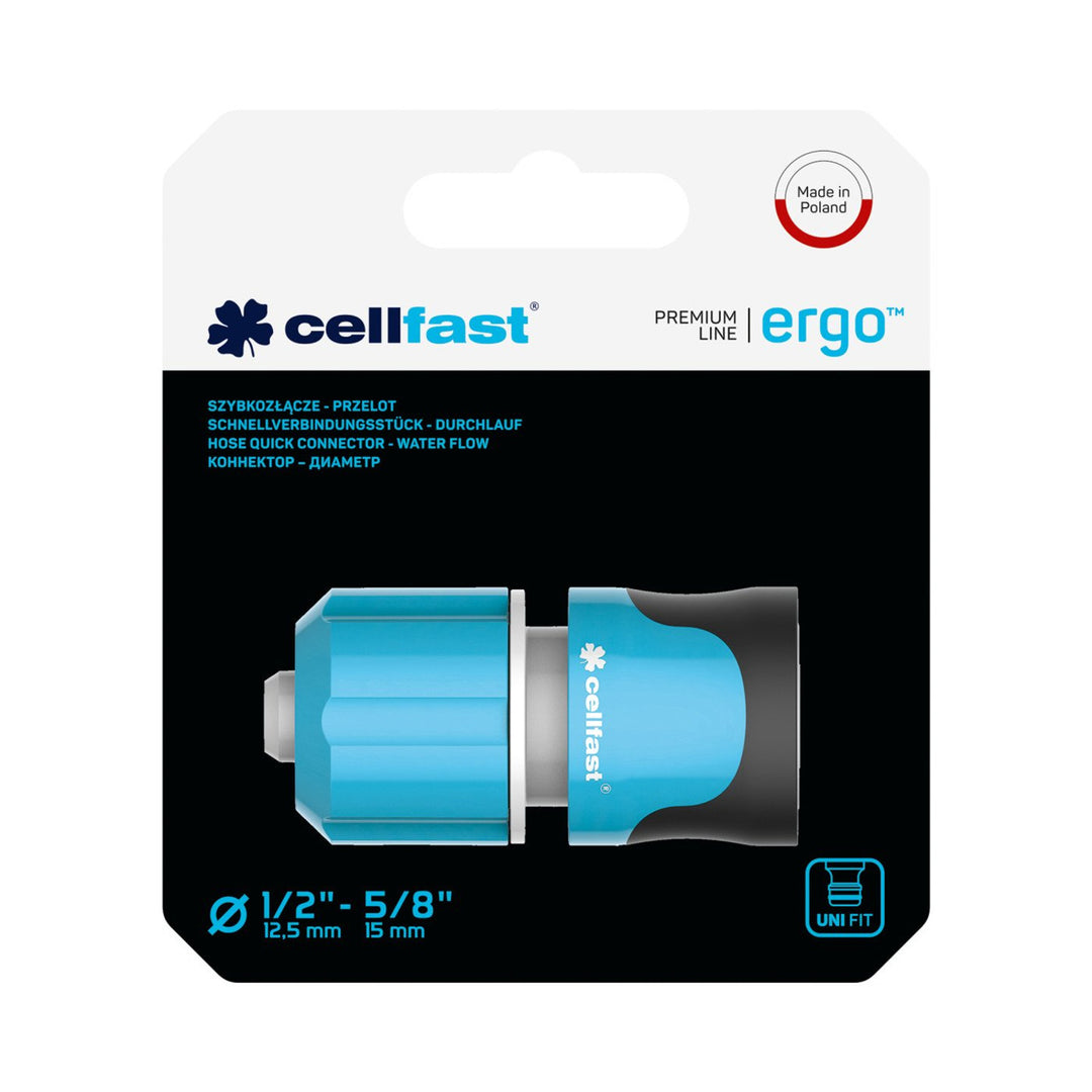 Gyorscsatlakozó 1/2" 5/8'' Cellfast Ergo 53-130