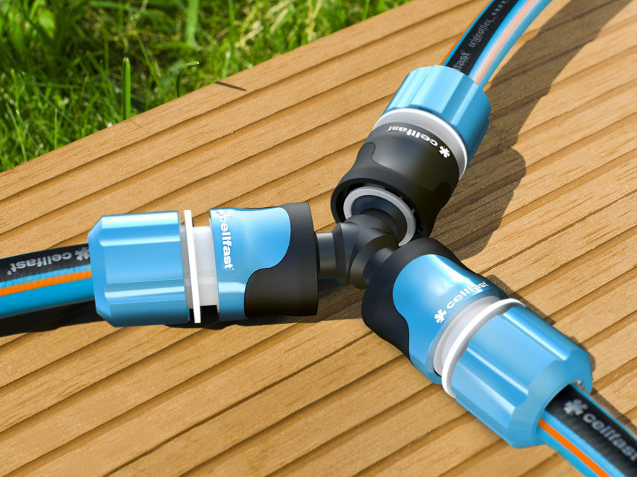 Hármas csatlakozó Cellfast Ergo Line 1/2 "és 3/4"