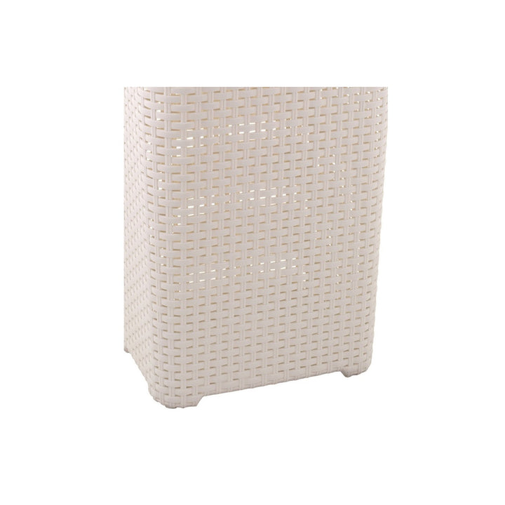 Curver szennyeskosár, áttört mintás, 40L, krém, Natural Style