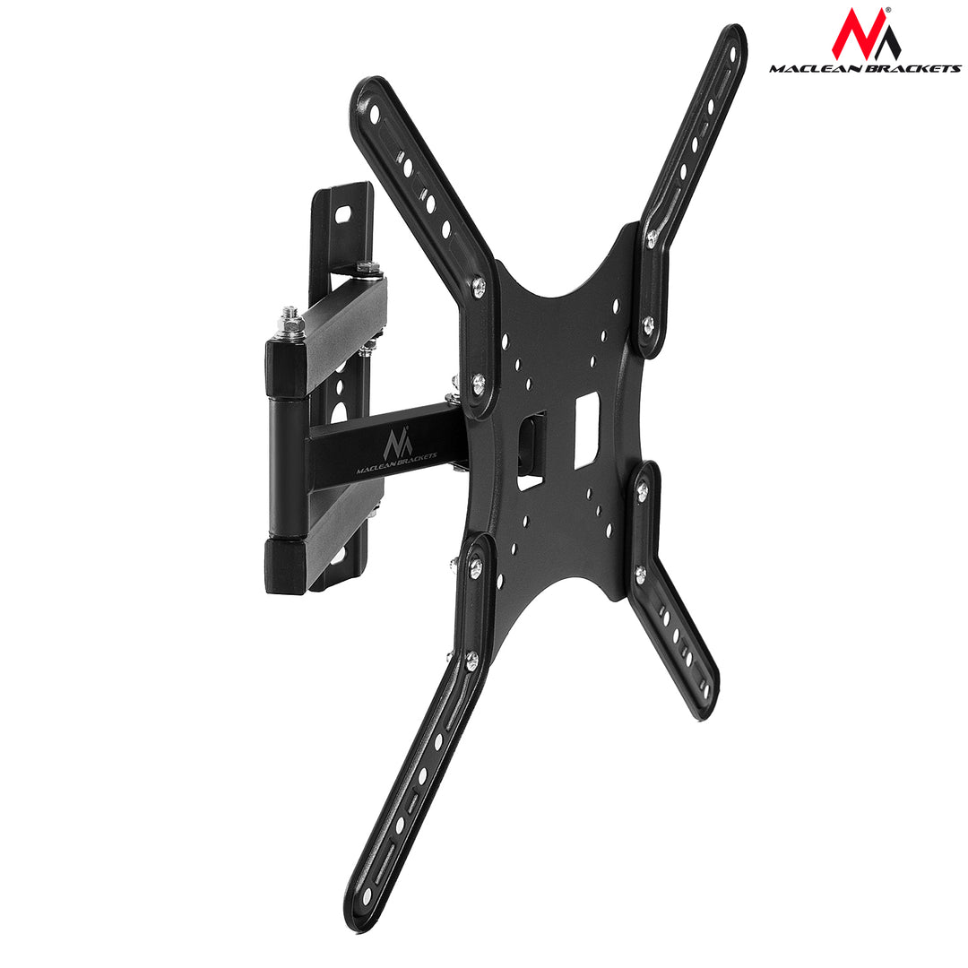 Maclean tartó TV-hez vagy monitorhoz, univerzális, max vesa 400x400, 13-60", 30kg, fekete, MC-759
