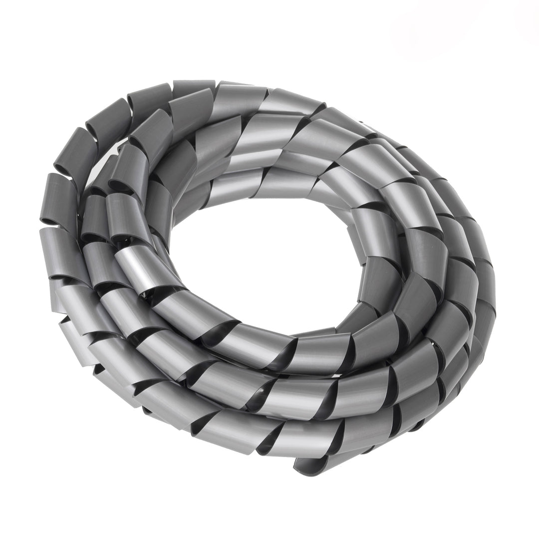 Fedél kábelekhez (20,4 x 22 mm) 3 m ezüst spirál Maclean MCTV-687S