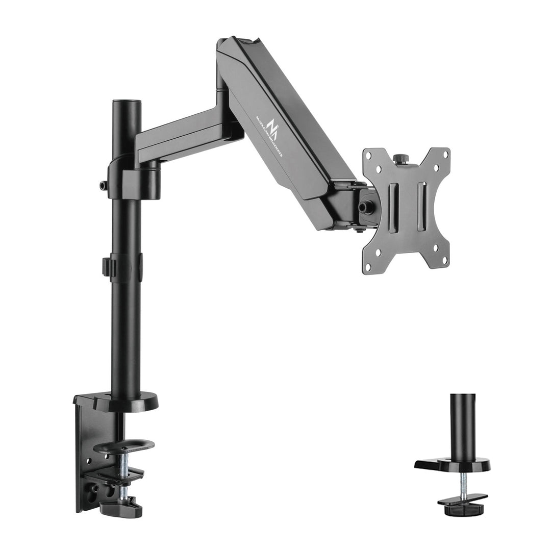 Maclean MC-775 monitor állvány gázrugóval, 17 "-32" dupla kar 8 kg