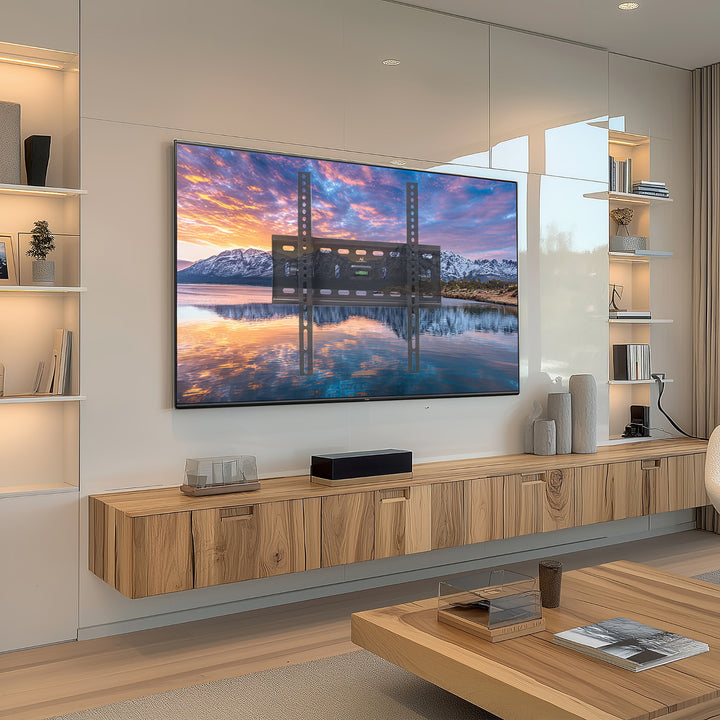 TV állvány 26-55 "Malcean MC-778 45 kg-ig fekete színben