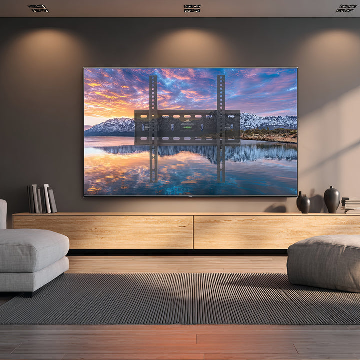 TV állvány 26-55 "Malcean MC-778 45 kg-ig fekete színben