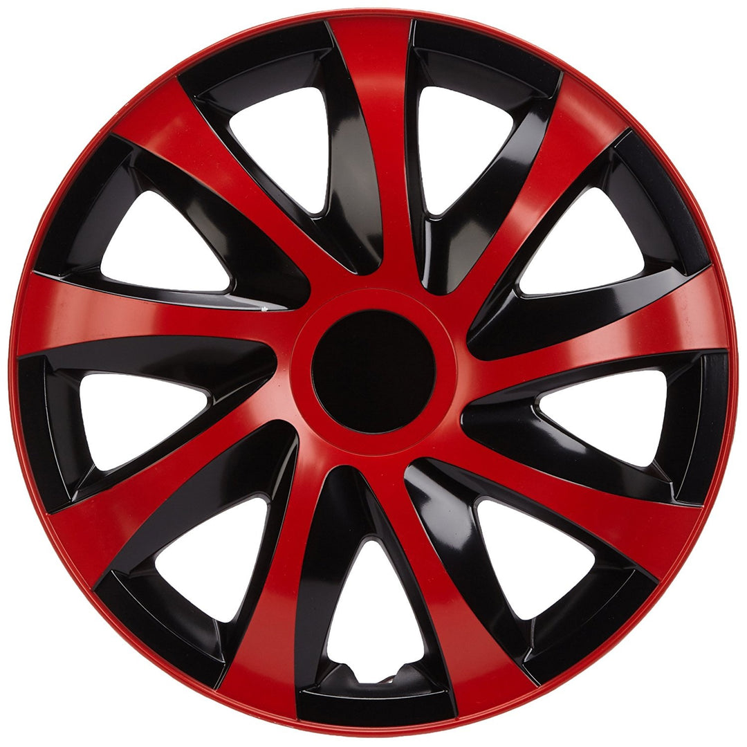 Univerzális keréktárcsák 14" NRM DRACO CS piros/fekete 4 db