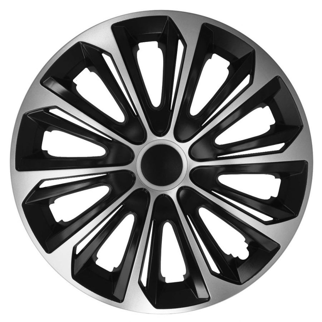 STRONG DUOCOLOR sapka fekete és ezüst 15 "4 db