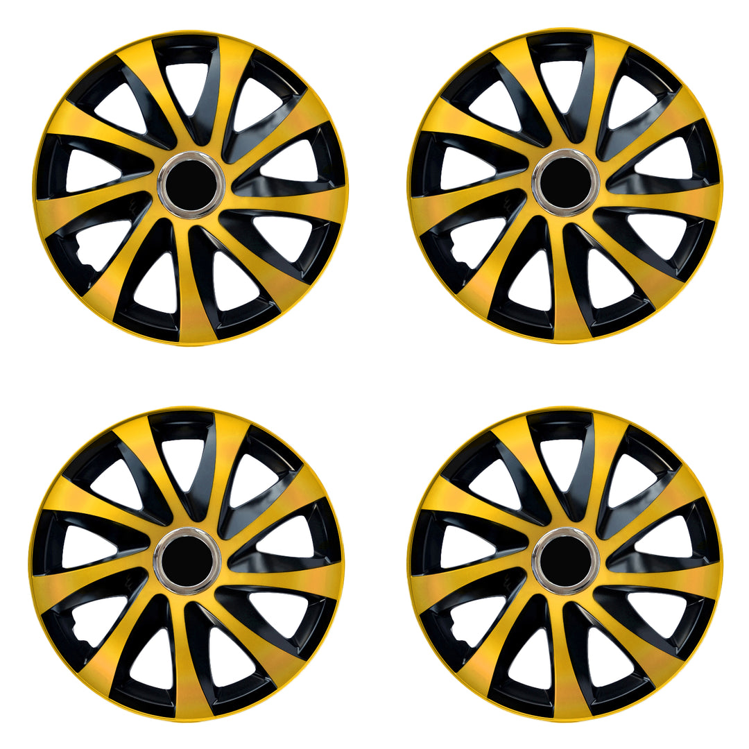 Univerzális keréktárcsák 15" NRM DRIFT Extra arany/fekete 4 db