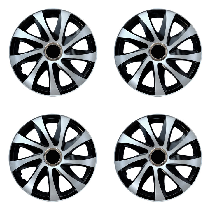 Univerzális keréktárcsák 16" NRM DRIFT Extra ezüst/fekete 4 db