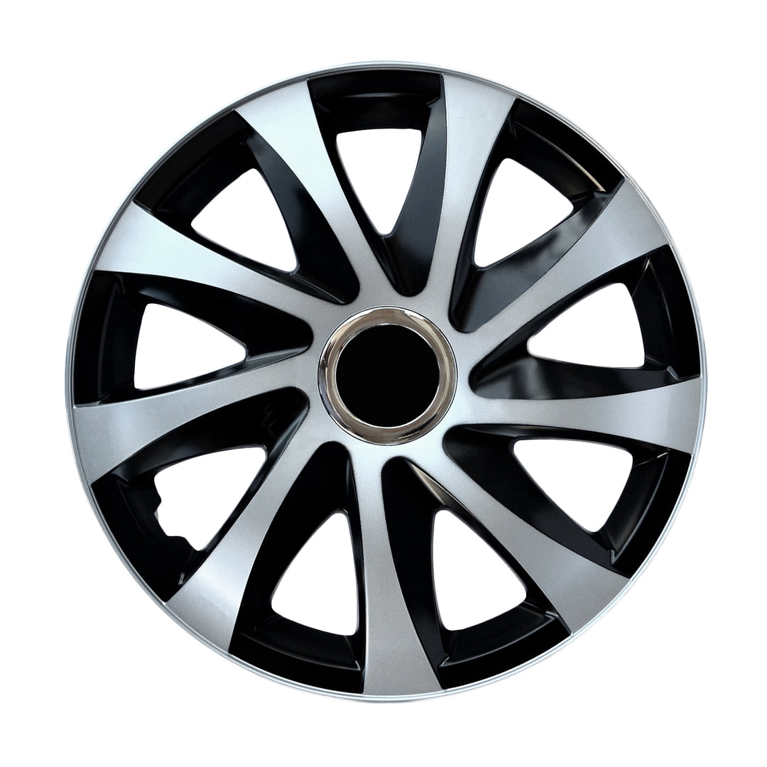 Univerzális keréktárcsák 16" NRM DRIFT Extra ezüst/fekete 4 db