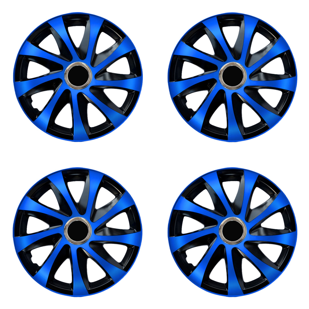 Univerzális keréktárcsák 14" NRM DRIFT Extra kék/fekete 4 db