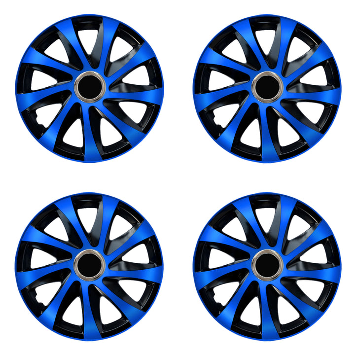 Univerzális keréktárcsák 14" NRM DRIFT Extra kék/fekete 4 db