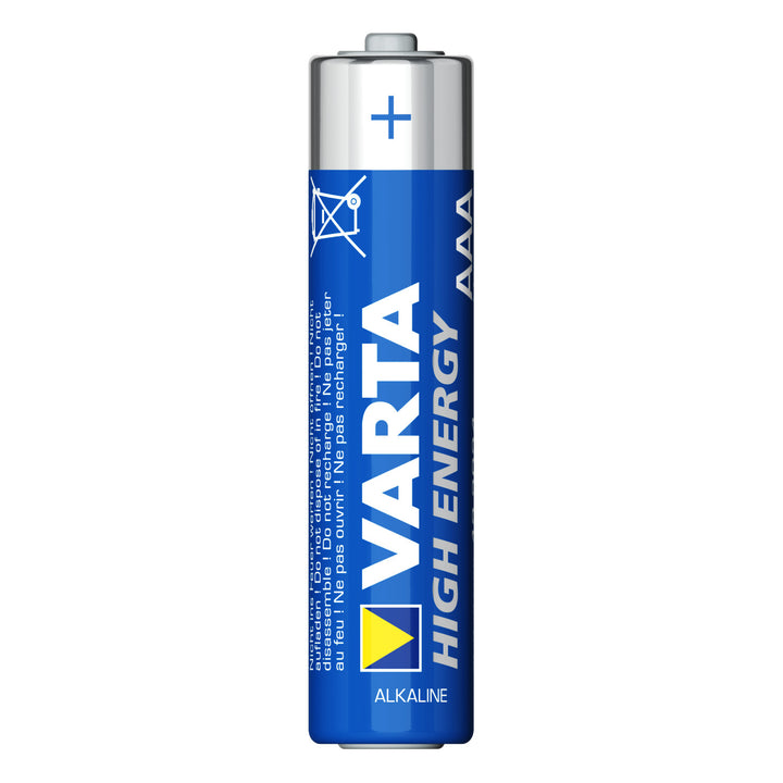 24x Varta High Energy LR03 / AAA alkáli elemek