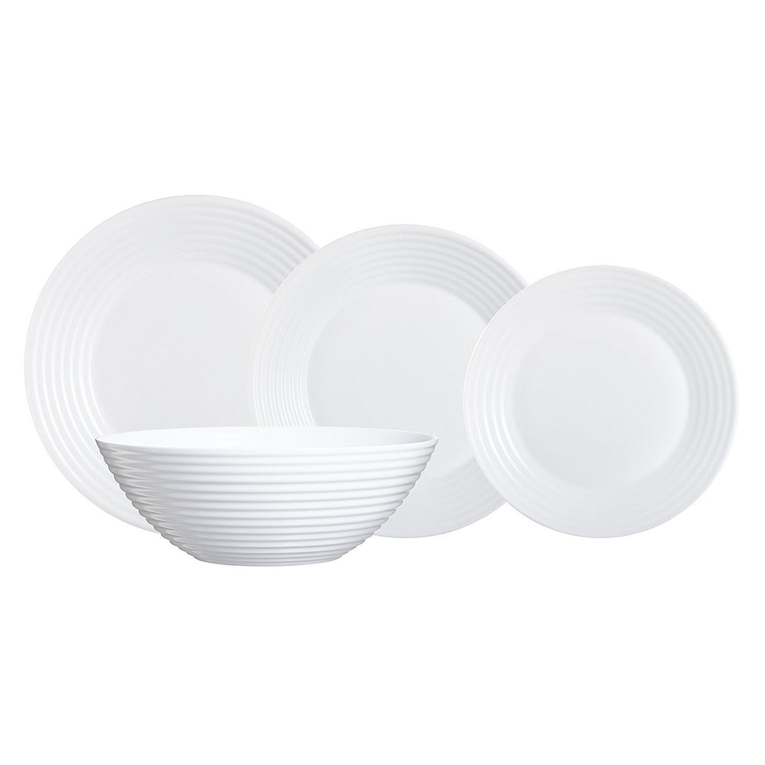 Vacsora készlet 19 elem Luminarc Harena fehér