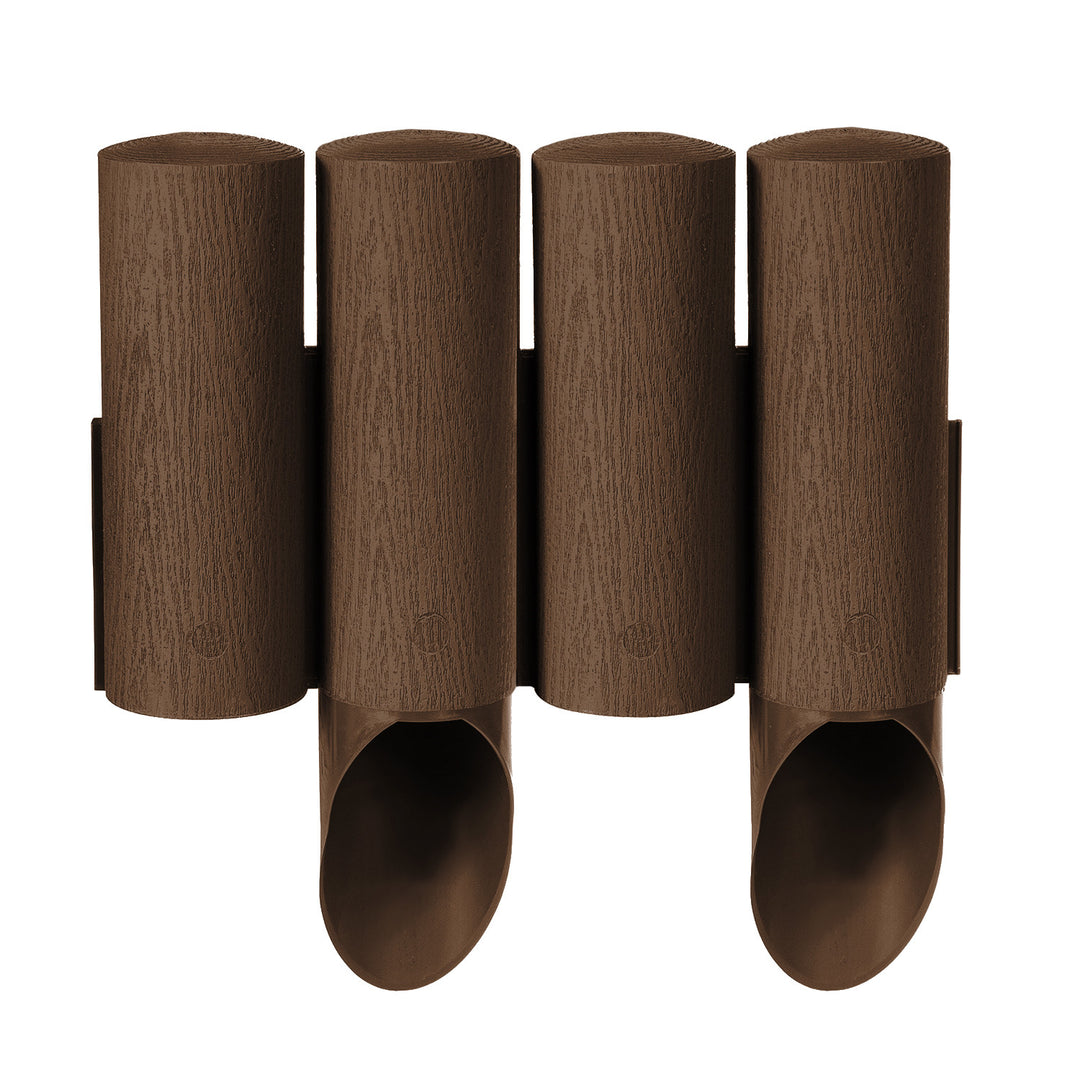 Cellfast Garden Lawn Edge Border Palisade Fából készült műanyag