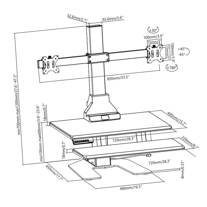 Maclean MC-796 - Ideális a kényelem és az ergonómia optimalizálásához!