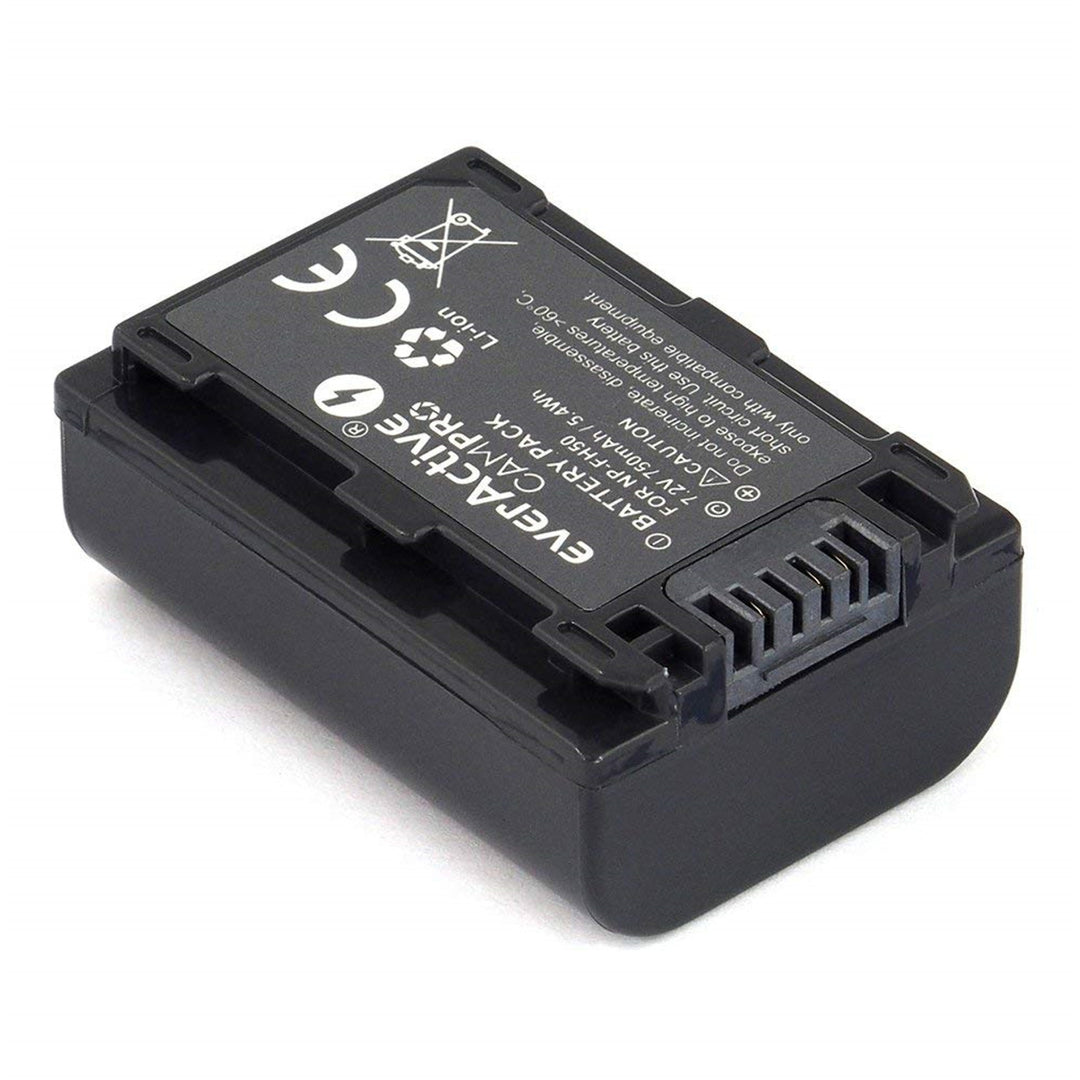 Akkumulátor EverActive CamPro Sony NP-FH50 Kapacitás750 mAh