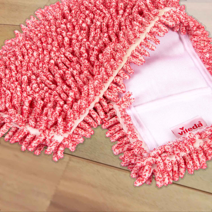 Vileda beillesztés a CHENILLE 3D Style lapos mop minőséghez