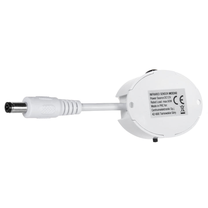 LED infravörös mozgásérzékelő 12v max 60W MCE242 Maclean Energy led szalagokhoz