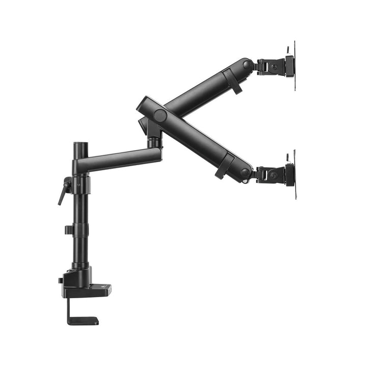 Maclean, asztali állvány 2 LCD monitorhoz, Vesa 75x75 és 100x100, 17-32", 2x8kg, MC-812