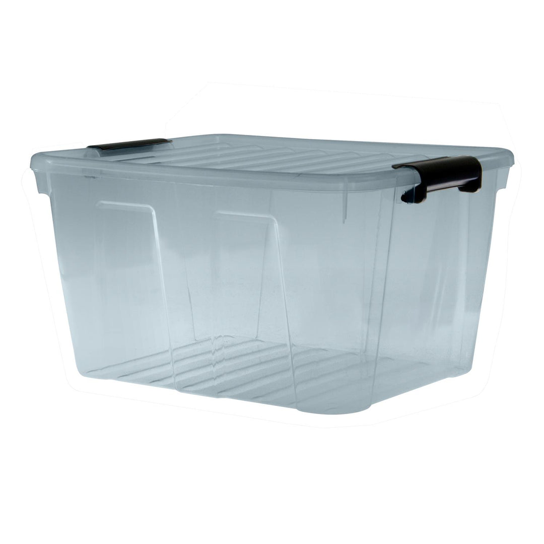 Plast Team Home Box 30L t.szürke, fedeles kuka Plast Team Home Box 30L t.szürke