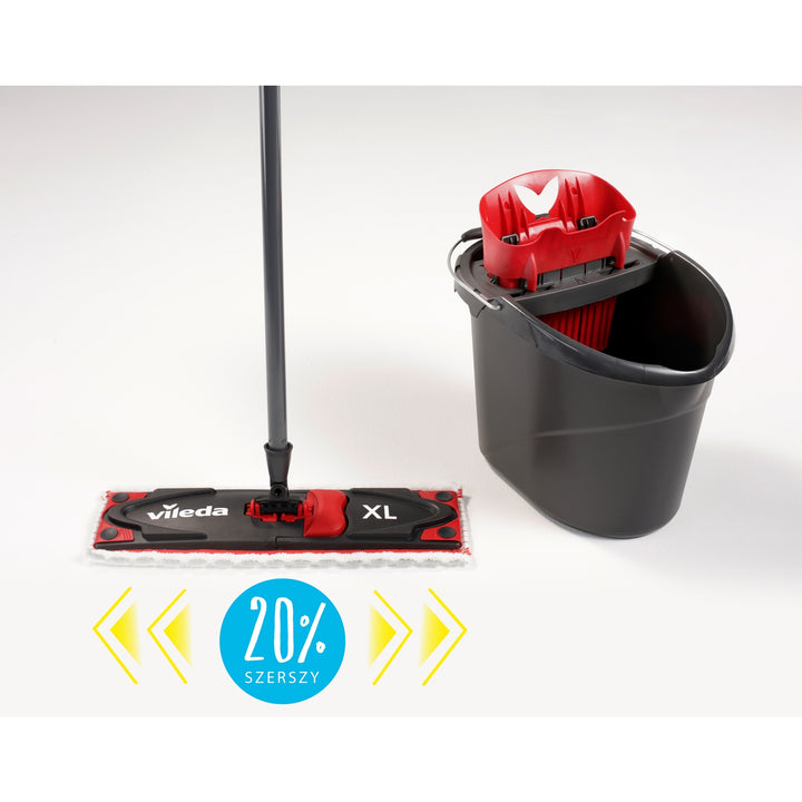 VILEDA Rotary Mop Flat Ultramax Turbo XL 42CM!