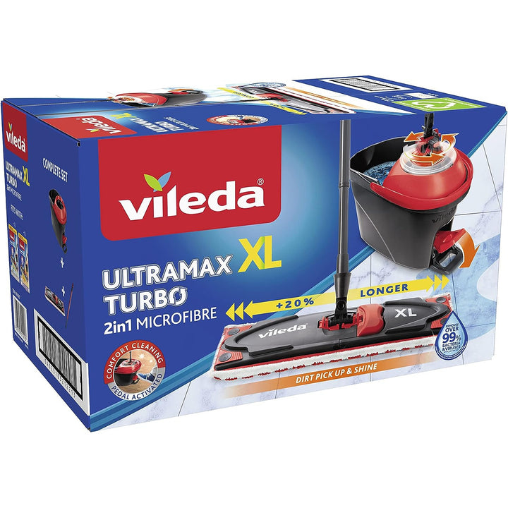 VILEDA Rotary Mop Flat Ultramax Turbo XL 42CM!