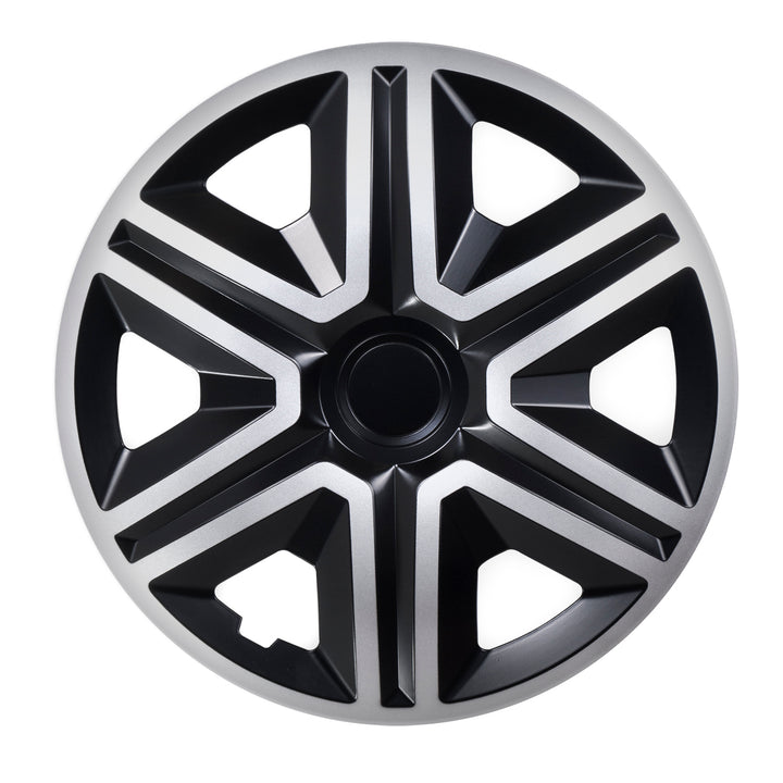 Univerzális keréktárcsák 16" NRM ACTION Doublecolor ezüst/fekete 4 db