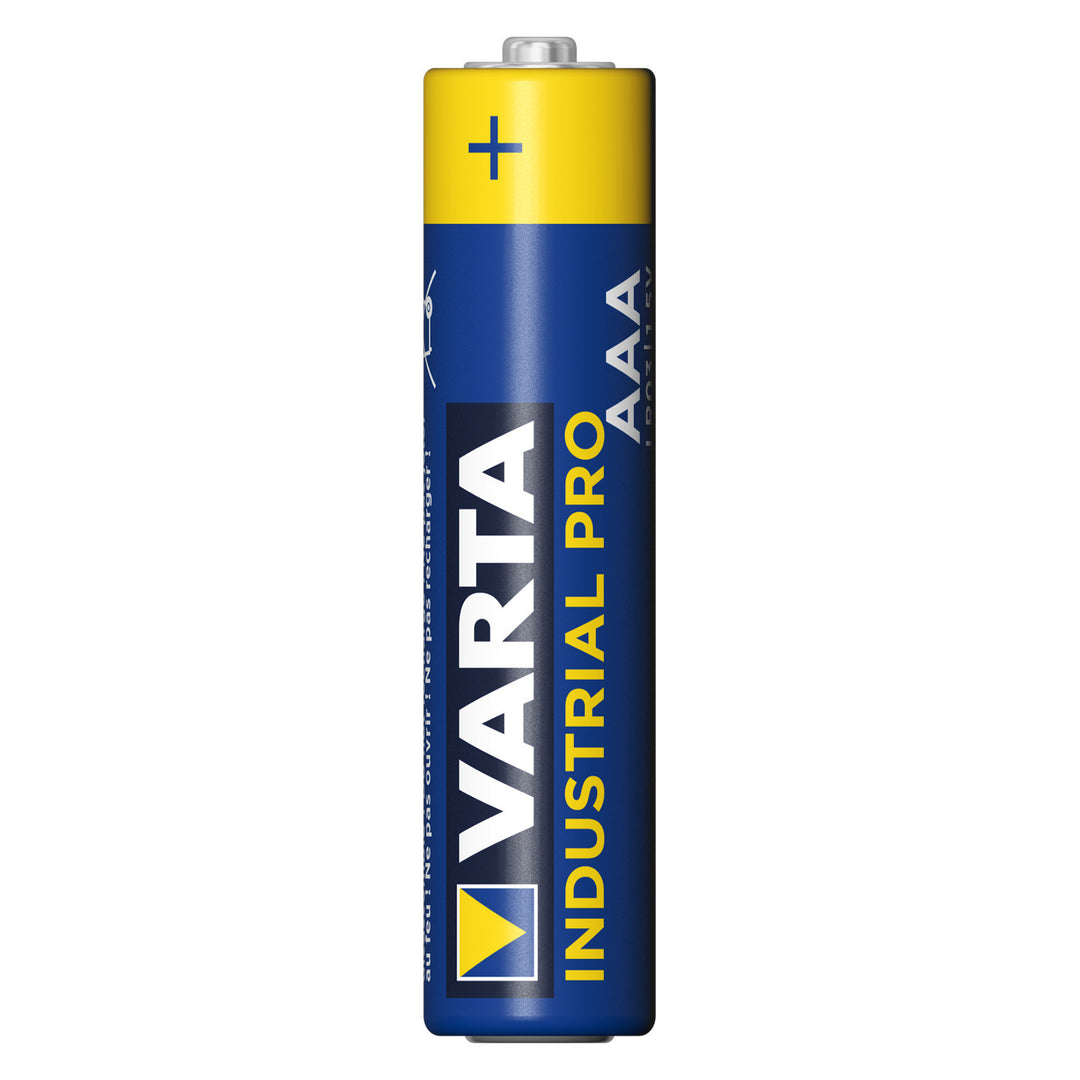 40x alkaliczne Varta Industrial LR03/AAA alkáli elemek fólia