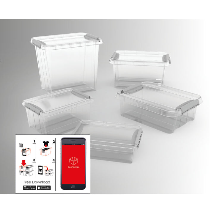 Lejtős kuka fedéllel Plast Team Pro Box QR 58L