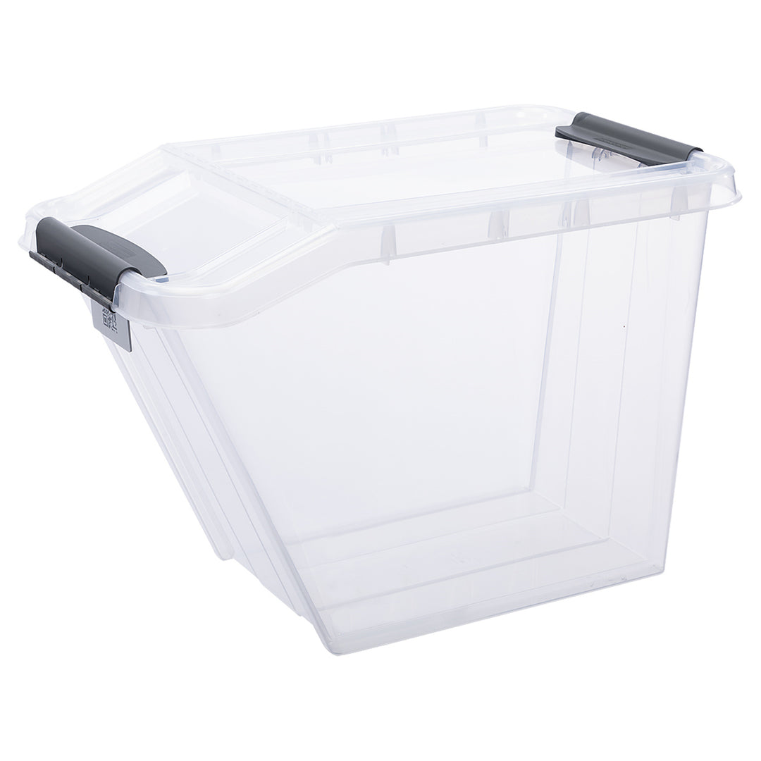 Lejtős kuka fedéllel Plast Team Pro Box QR 58L