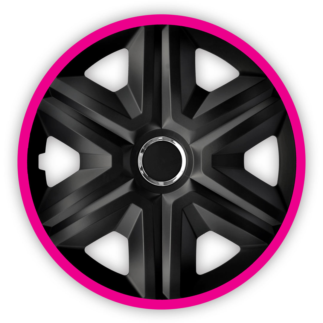 15" NRM FAST LUX univerzális keréktárcsa rózsaszín 4 db