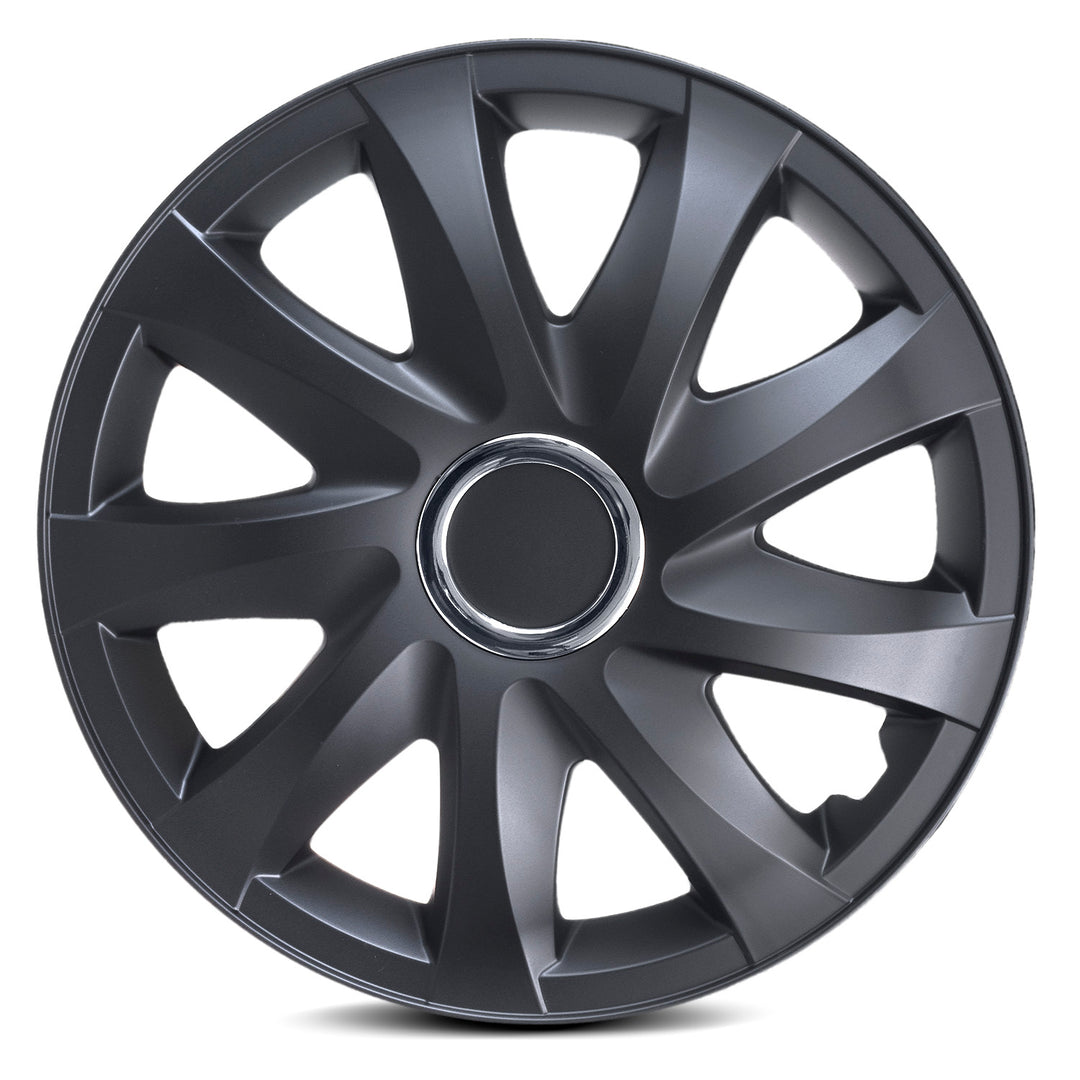 Univerzális keréktárcsák 16" NRM DRIFT fekete matt 4 db