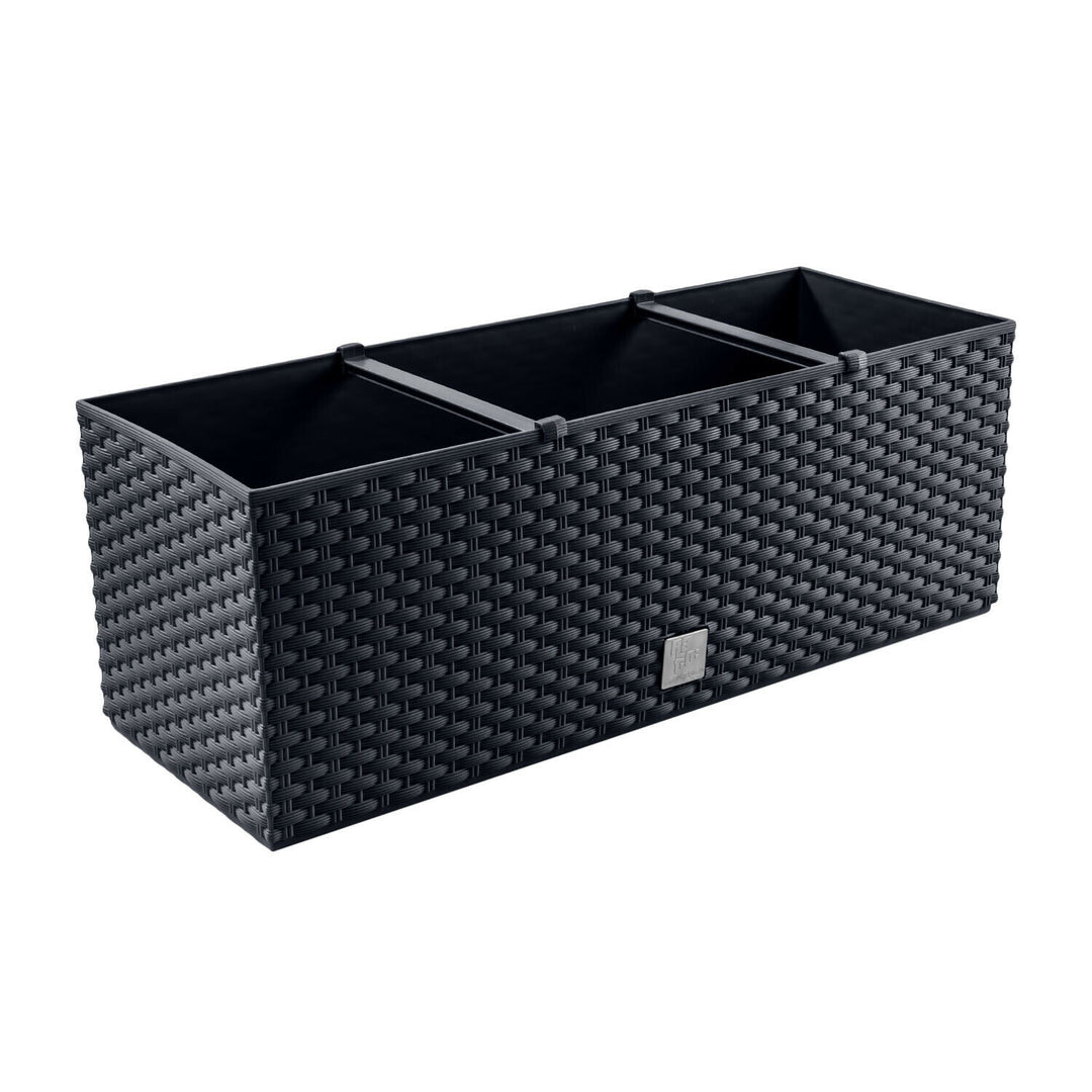 Prosperplast rattan virágcserép Rato Case DRTC500 S433 antracit