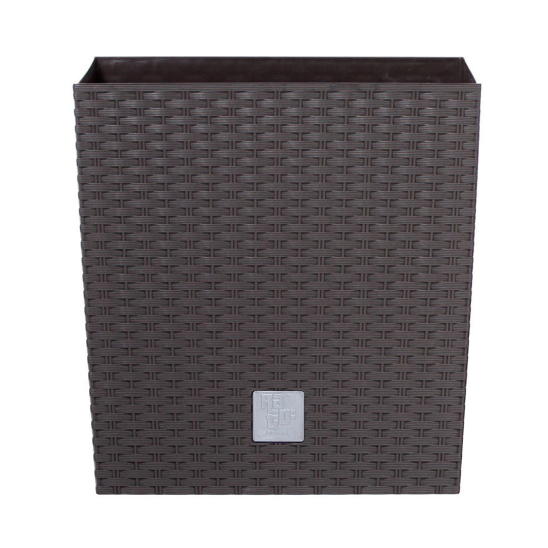 Prosperplast Rato Low DRTS325L 440U 440U umbra virágcserép betéttel