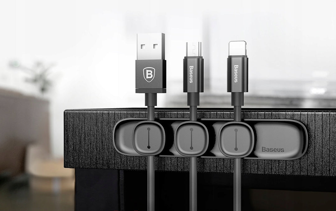 Asztali USB kábelrendező BASEUS Pease kábelcsipesz