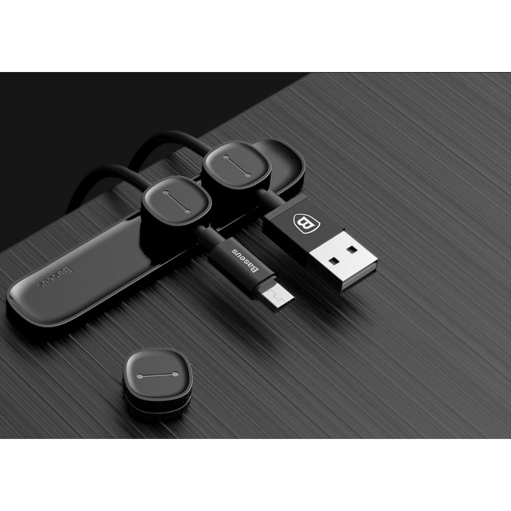 Asztali USB kábelrendező BASEUS Pease kábelcsipesz
