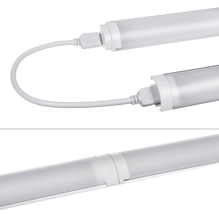 LED lineáris szekrény alatti lámpa 2 modulból álló szett távirányítóval és tápegységgel Maclean Energy MCE245 - max. 4 modul egy tápegységgel