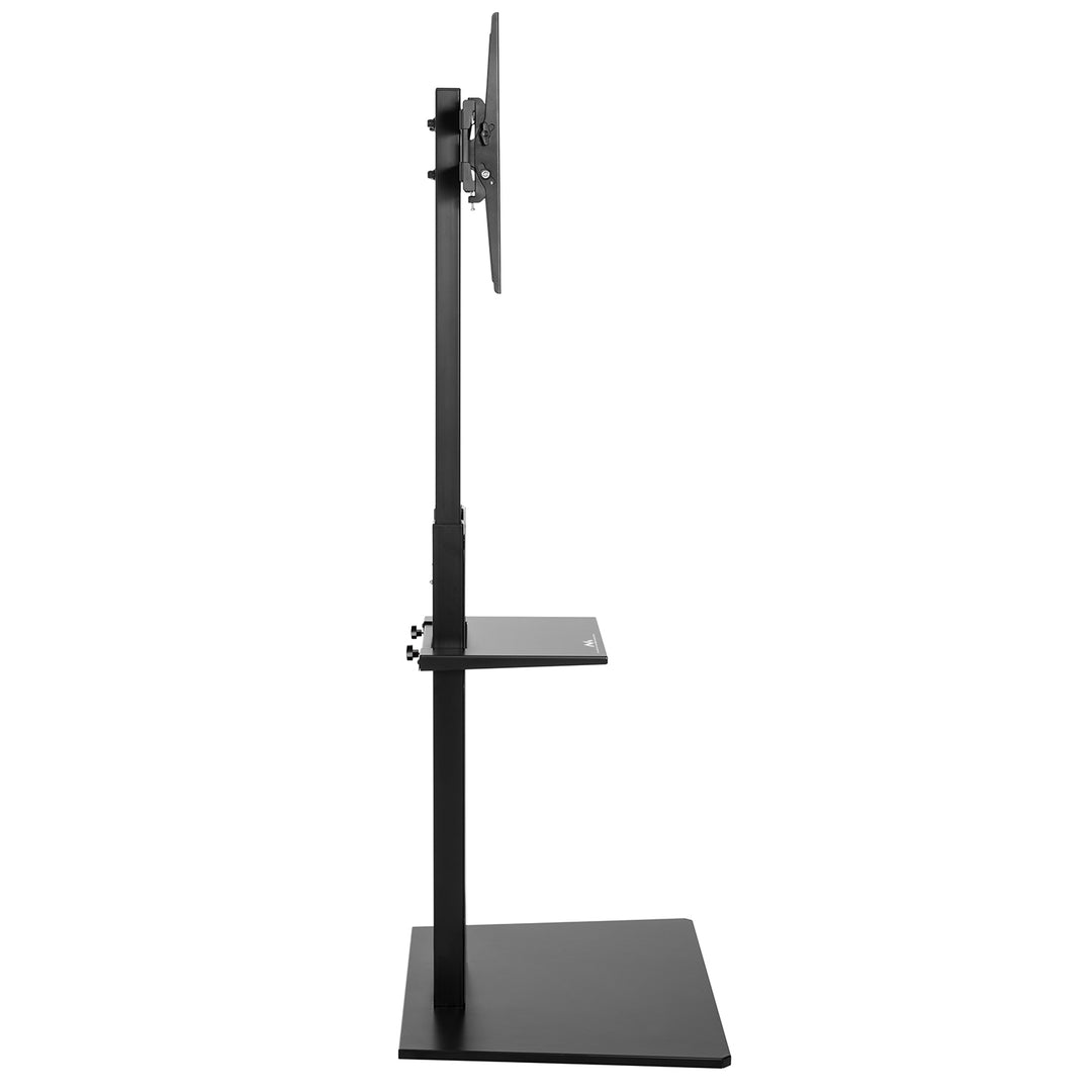 Professzionális modern TV állvány polccal Maclean MC-865 max 40kg max VESA 600x400