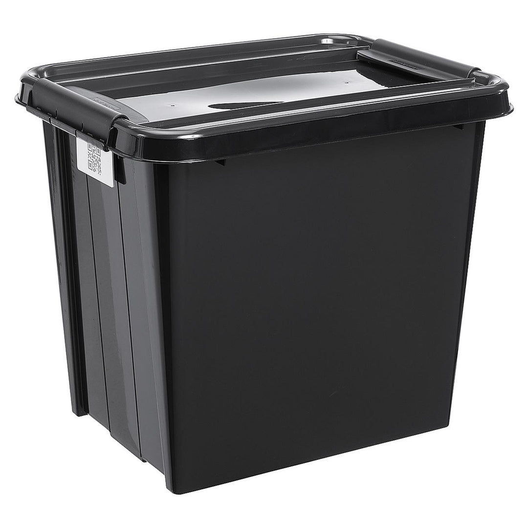 PlastTeam ProBox Recycle QR 53L konténer fedéllel