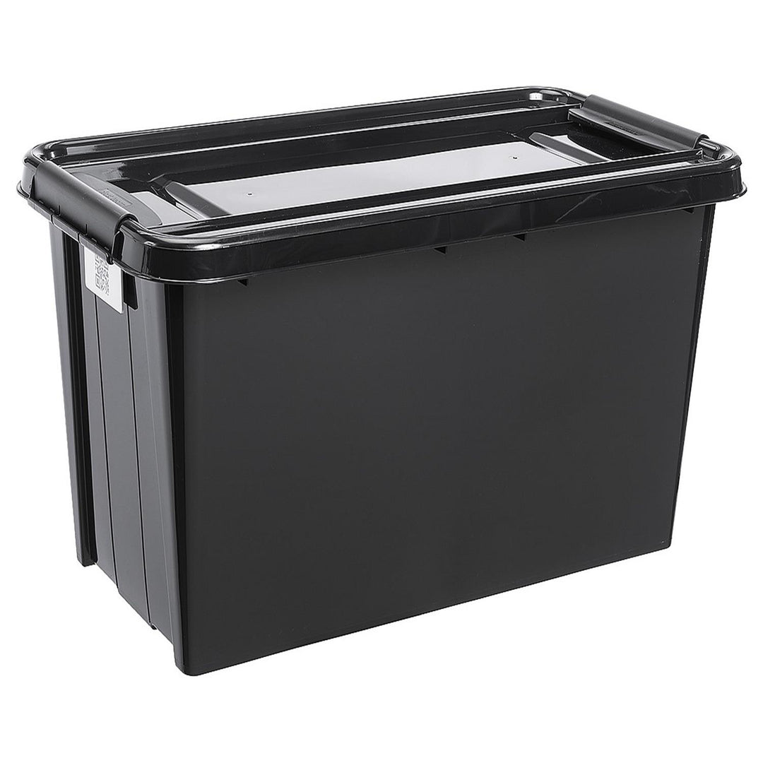PlastTeam ProBox Recycle QR 70L konténer fedéllel