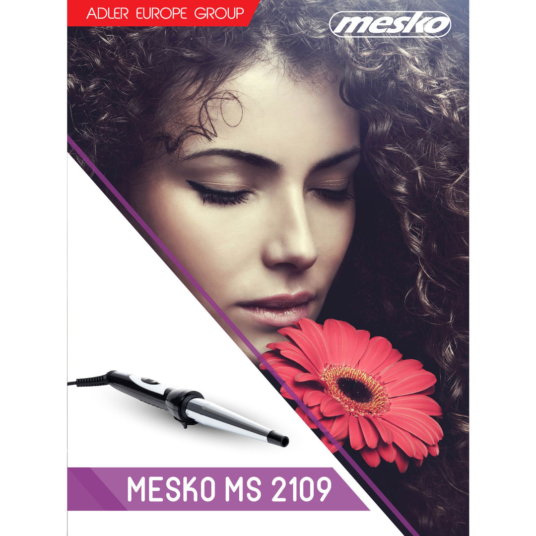 Mesko MS 2109 kúpos végű hajsütővas gyors felmelegedéssel